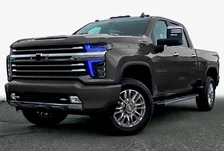 2020-2021 Chevrolet Silverado HD 2500/3500 ColorSHIFT RGB+W Headlight DRL Upgrade Kit image 4