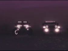 VECTOR Grille Surface Mount LED Halo Kit for Jeep JK/JL/JT - ColorSHIFT LED image 9