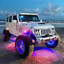 5817-504 Front Center Upper ORACLE Lighting VECTOR Series Full LED Grill- Jeep Wrangler JK image 18