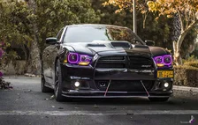 Headlight Halo Ring Emitter Set for Dodge Charger image 12