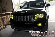 Jeep Grand Cherokee 2011-2013 ORACLE ColorSHIFT Triple Halo Kit image 6