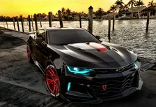 Chevrolet Camaro 2016-2018 ORACLE Backlit ColorSHIFT Fog Light DRL Kit image 10