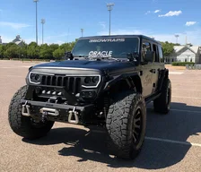 Front Center Upper Grille / Hood Scoop / Bumper Cover Kit for Jeep image 16