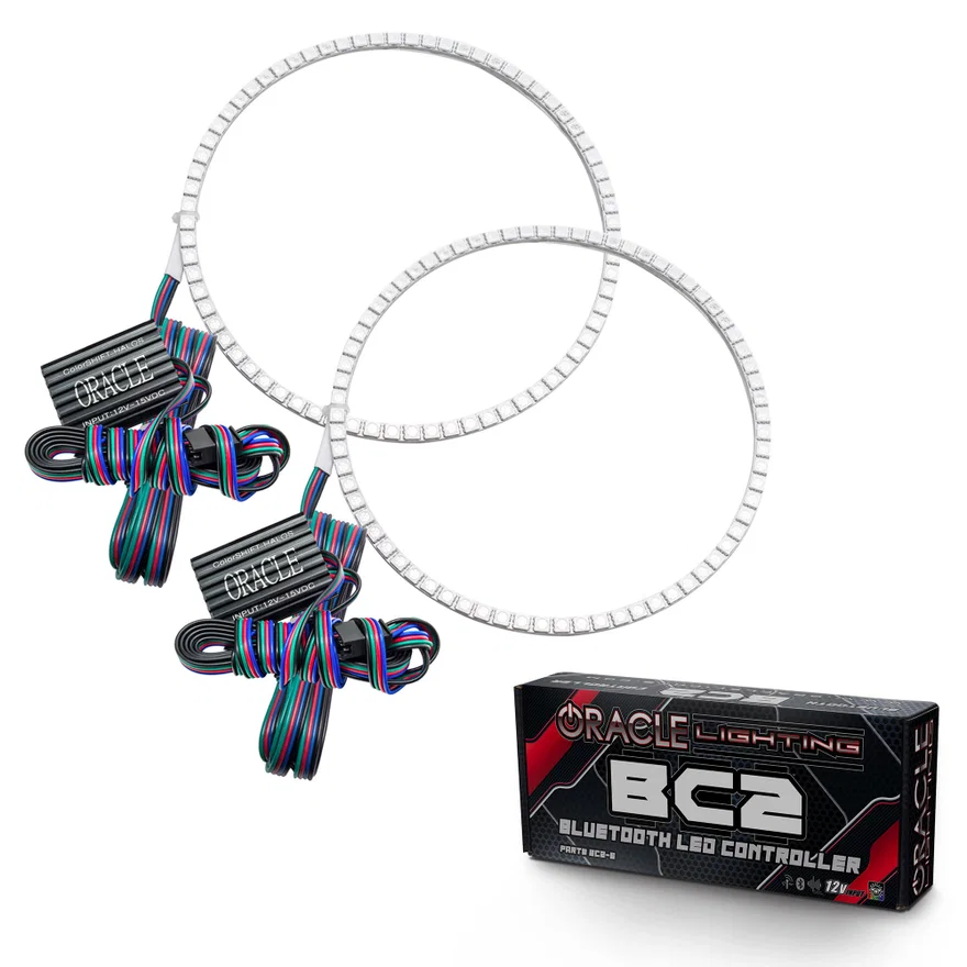 Headlight Halo Ring Emitter Set for Ford Bronco