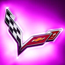 Corvette C7 Rear Illuminated Emblem image 1