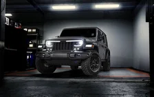 Front Center Upper Grille / Hood Scoop / Bumper Cover Kit for Jeep image 21