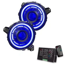 Oculus ColorSHIFT Bi-LED Projector Headlights, ColorSHIFT 2.0 for Jeep image 1