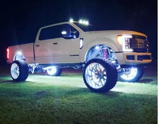 LED Illuminated Wheel Rings - White image 26