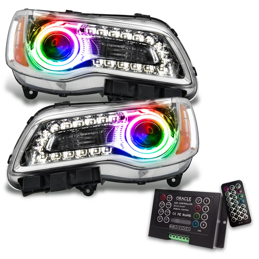 2011-2014 Chrysler 300C SMD HL - Chrome - NON HID