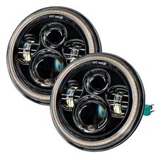 5769-023 - ORACLE 2007-2018 Jeep Wrangler JK Switchback LED Halo Headlights image 1