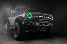 Oculus Bi-LED Projector Headlights for 2021+ Ford Bronco - ColorSHIFT LED image 5