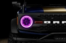 Oculus Bi-LED Projector Headlights for 2021+ Ford Bronco - ColorSHIFT LED image 20