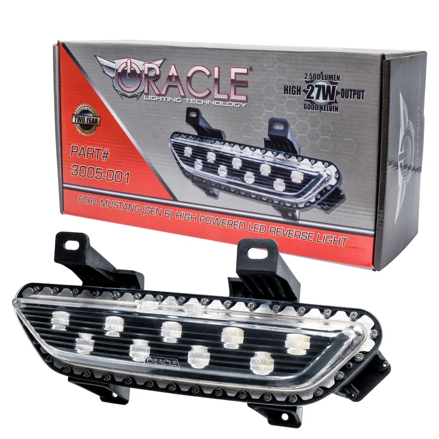 2015-2018 Ford Mustang High Output LED Reverse Light - Clear