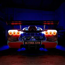 Ultima GTR ORACLE LED Waterproof Tail Light Halo Kit - 4 Rings image 3