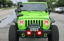 Jeep Wrangler 2007-2016 ORACLE ColorSHIFT Halo Kit image 21