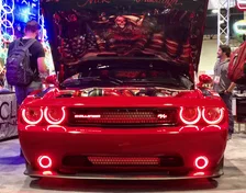 Dodge Challenger 2008-2014 ORACLE LED Fog Halo Kit image 3
