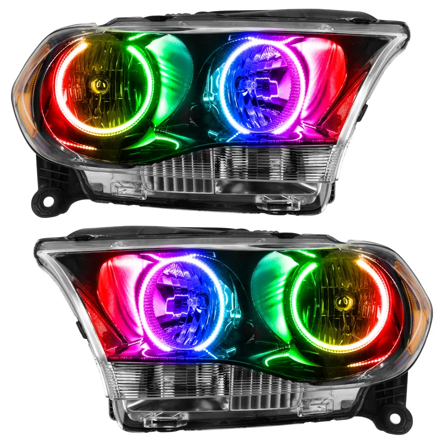 2011-2013 Dodge Durango SMD HL Halogen - Black