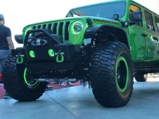 Jeep Wrangler JL/Gladiator JT LED Surface Mount Fog Light Halo Kit image 3