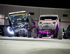 5817-504 Front Center Upper ORACLE Lighting VECTOR Series Full LED Grill- Jeep Wrangler JK image 40
