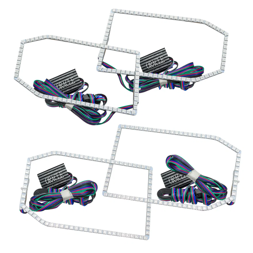 Chevrolet Silverado 2014-2015 ORACLE ColorSHIFT Halo Kit Non-Projector Style