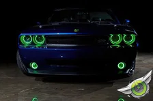 Dodge Challenger 2008-2014 ORACLE ColorSHIFT Halo Kit (ProjectorHL) image 28