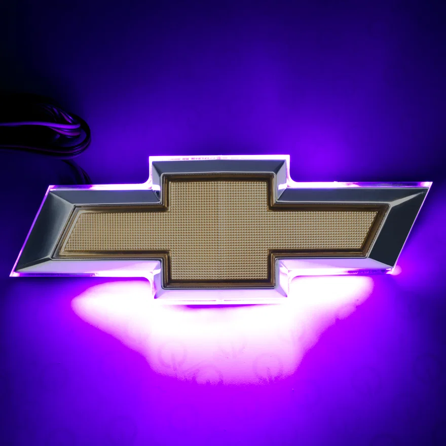 Illuminated Bowtie - Dual Intensity Rear UV/Purple for Chevrolet Camaro