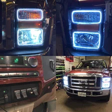 Ford F250 2008-2010 ORACLE ColorSHIFT Halo Kit image 2