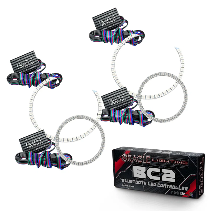 Headlight Halo Ring Emitter Set for Mazda