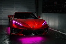 2020-2021 Chevrolet C8 Corvette ORACLE ColorSHIFT RGB+A LED Headlight DRL Upgrade image 12