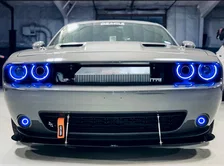 Surface Mount Fog Light Halo Kit for Dodge Challenger image 2