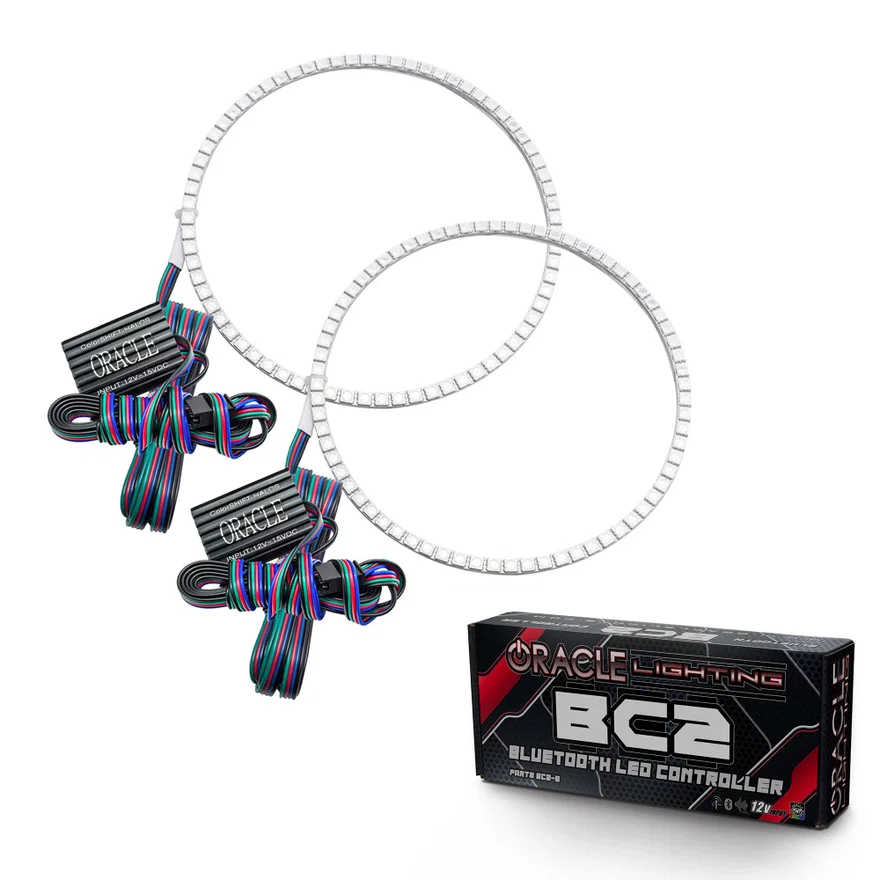 Headlight Halo Ring Emitter Set for Ford Mustang