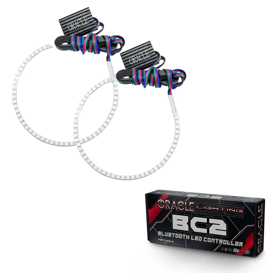 Headlight Halo Ring Emitter Set for Chrysler Aspen