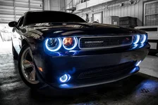 Dodge Challenger 2008-2014 ORACLE LED Waterproof Halo Kit image 3