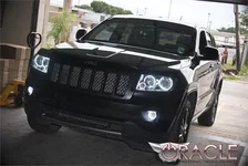 Jeep Grand Cherokee 2011-2013 ORACLE ColorSHIFT Triple Halo Kit image 7