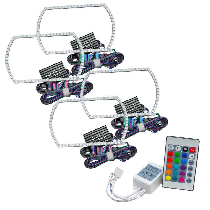 Chevrolet Silverado 2007-2013 ORACLE ColorSHIFT Halo Kit Square Style