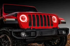 Jeep Wrangler JL 2018-2019 ORACLE LED Waterproof Halo Kit image 5