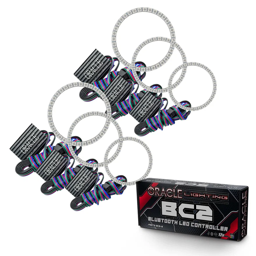 Headlight Halo Ring Emitter Set for Cadillac