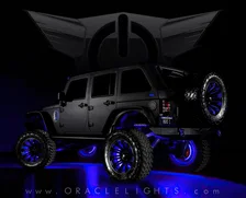 LED Illuminated Wheel Rings - Double LED - Blue image 20