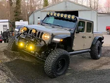 Jeep Wrangler JL Smoked Lens LED Front Sidemarkers image 7