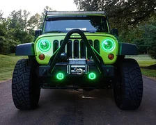 Jeep Wrangler 2007-2017 ORACLE LED Fog Light Kit image 6