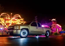 LED Illuminated Wheel Rings - White image 28
