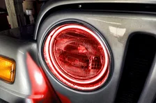 Jeep Wrangler TJ 1997-2006 ORACLE LED Waterproof Halo Kit image 2