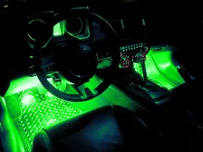 Pair 15in. LED Strips Retail Pack - Green image 5