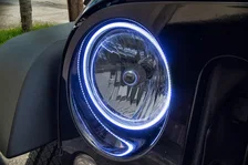 Jeep Wrangler JK 2007-2017 ORACLE LED Waterproof Halo Kit image 28