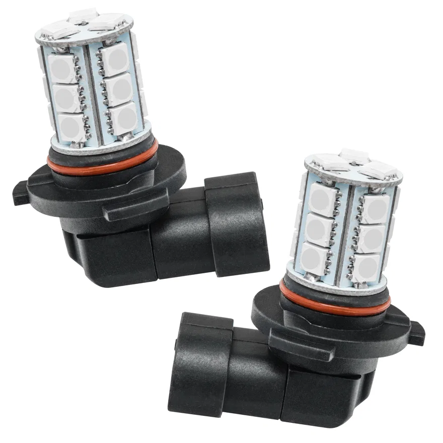 H10 / 9145 18 LED Bulbs (Pair) - Amber