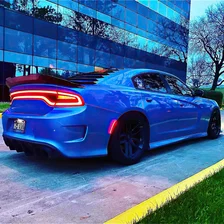 2015-2018 Dodge Charger ORACLE Concept Sidemarker Set - Tinted - No Paint image 9