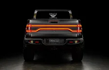 Racetrack Flush Style LED Tailgate Panel Light for Jeep Gladiator JT Inner Tinted Lens image 3