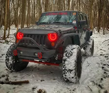 Jeep Wrangler 2007-2016 ORACLE ColorSHIFT Halo Kit image 29