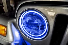 Jeep Wrangler TJ 1997-2006 ORACLE LED Waterproof Halo Kit image 2