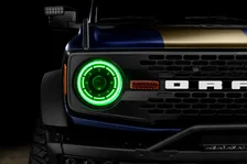 Oculus Bi-LED Projector Headlights for 2021+ Ford Bronco - ColorSHIFT LED image 14